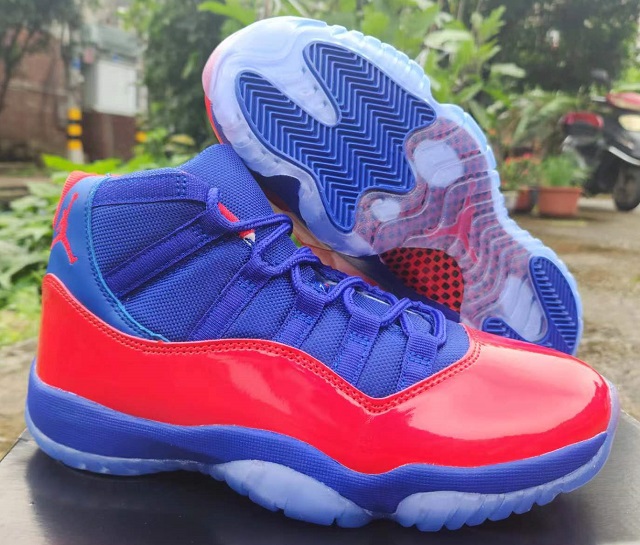 Air Jordan 11 Retro Red Blue - Click Image to Close